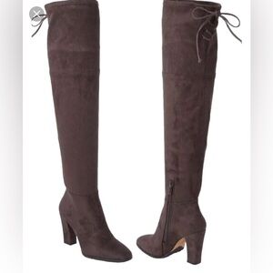 Vince Camuto Dark Brown Over-the-Knee Boots